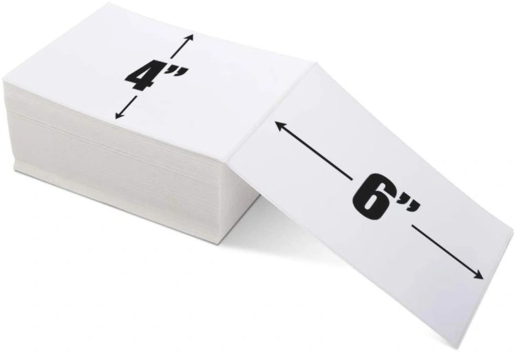 Hot Sale Blank Self Adhesive Thermal Paper Label Sticker Roll