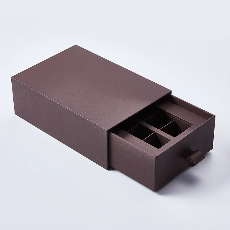 Eco-Friendly Custom Luxury Elegent Cheap Good Quality Printed Magnetic Closure Drawer Box for Earring