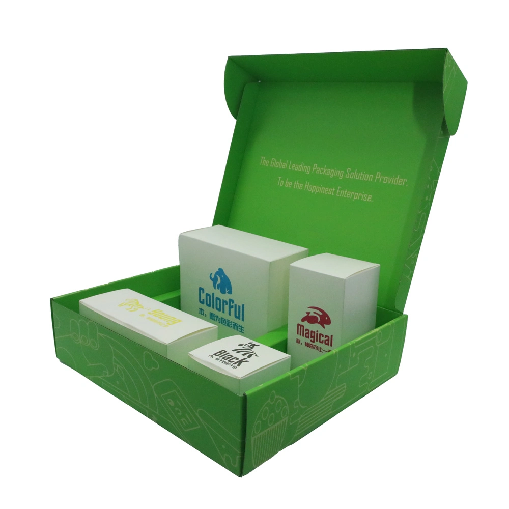 Custom Logo Shipping Boxes for Small Business Small Corrugated Mailer Cardboard Boxes