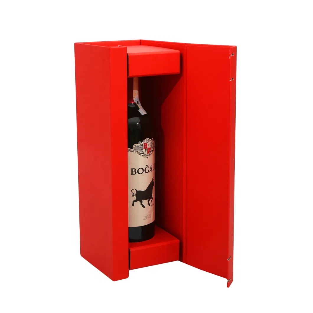 Cardboard Champagne Red Wine Glass Bottle Packaging Gift Box