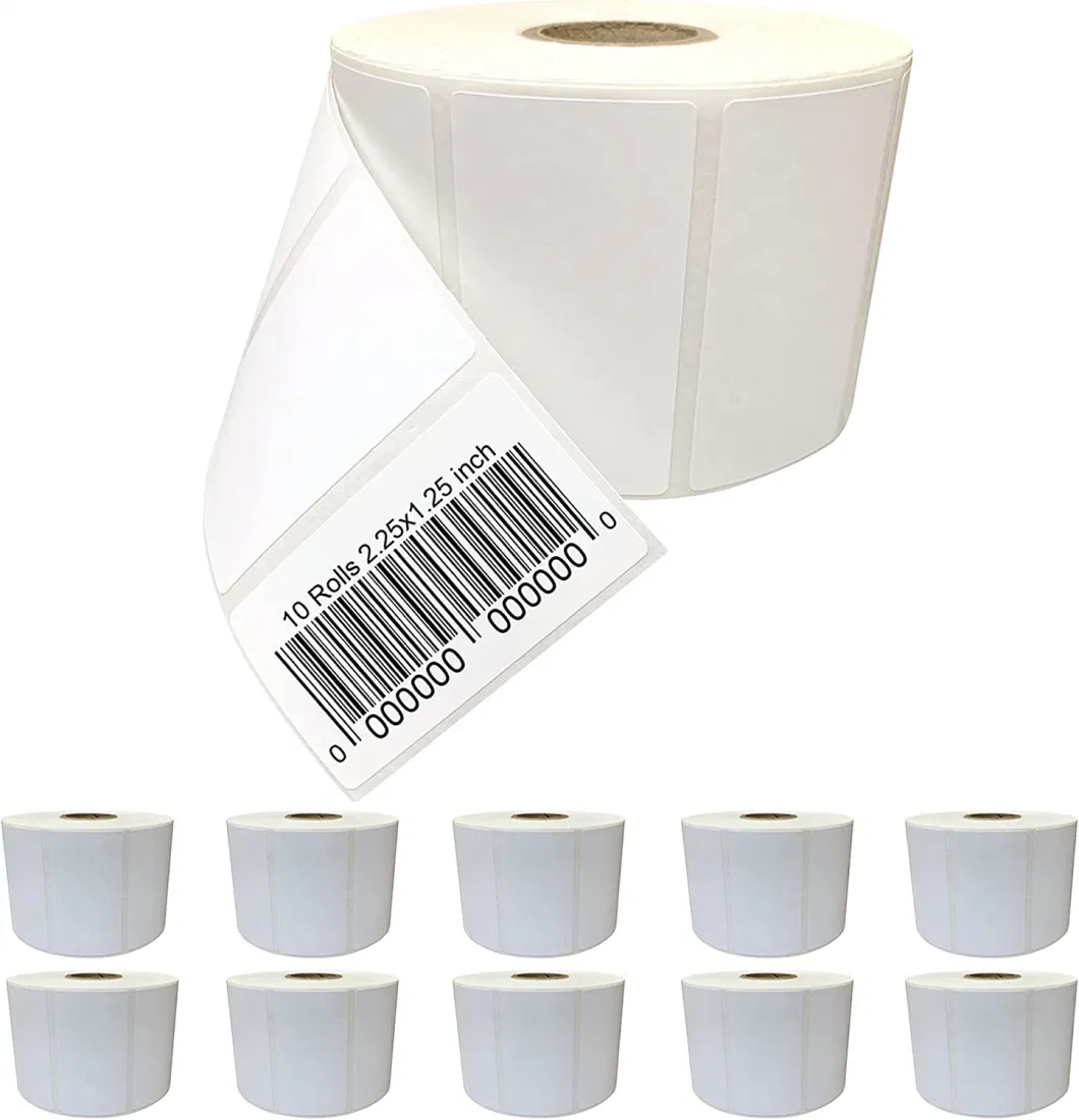 Factory Price A6 Blank Waterproof Label Roll and 4X6 Thermal Label Sticker for Printer Labels