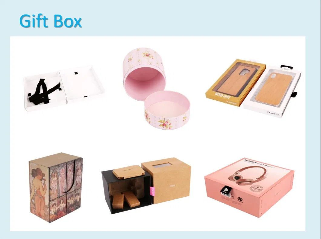 OEM Luxury Paper Jewelry/Earring/Bracelet/Watch/Tie Packaging Gift Box