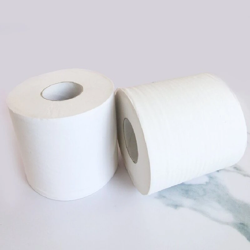 Manufacturers Custom Wood Pulp Cheap Color Hemp White Wholesale Sanitary Paper 2/3 Layer Rolled Bamboo Toilet Paper