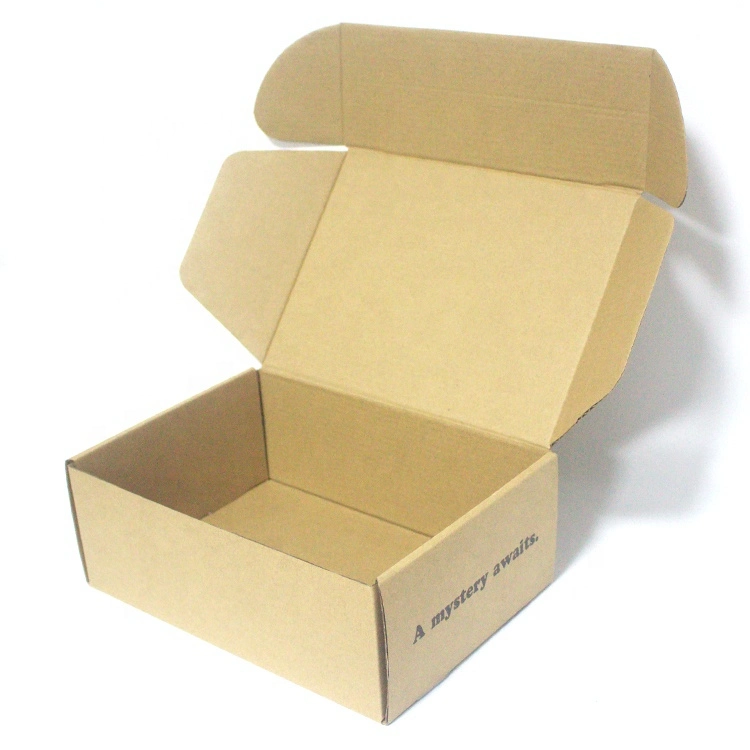 Eco-Friendly Durable Free Logo Design Custom Printed Cardboard Mailing Mailer Box