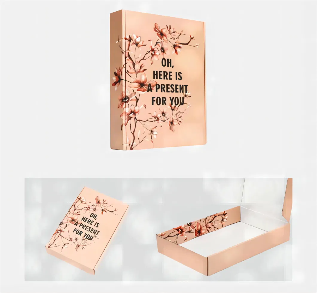 Luxury Eco Friendly Custom Book Shape Hard Flip Top White Small Folding Paper Box Magnetic Gift Box Mailer Box