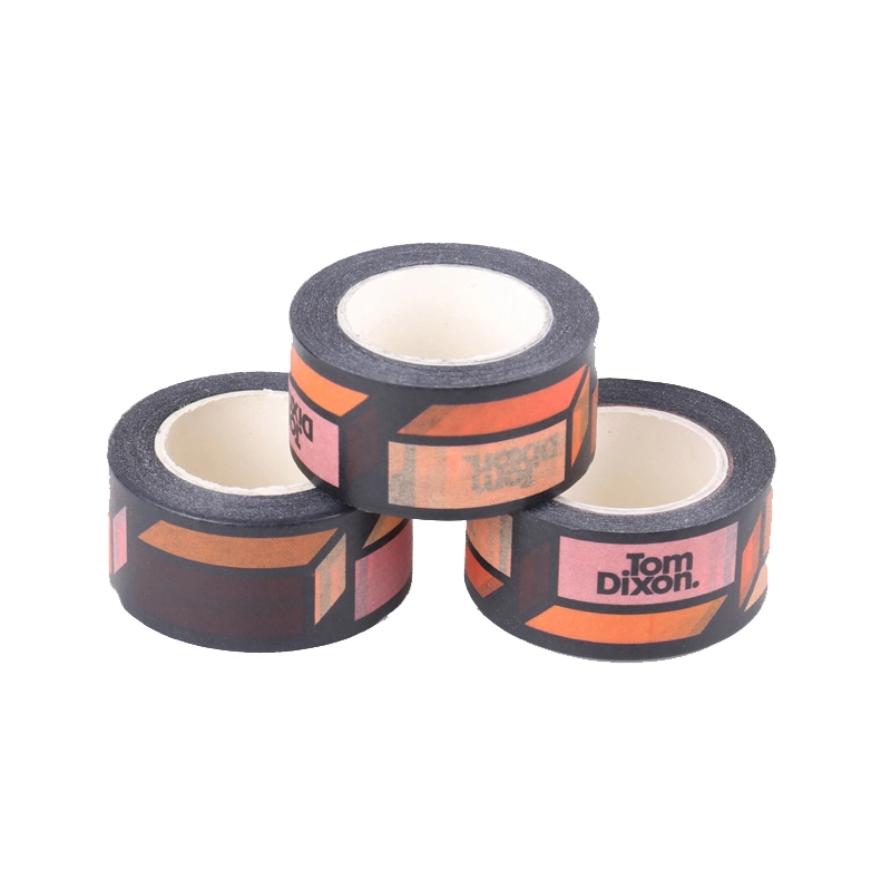 Wholesale Low MOQ Heat Resisdue Clear Foiled Washi Tape