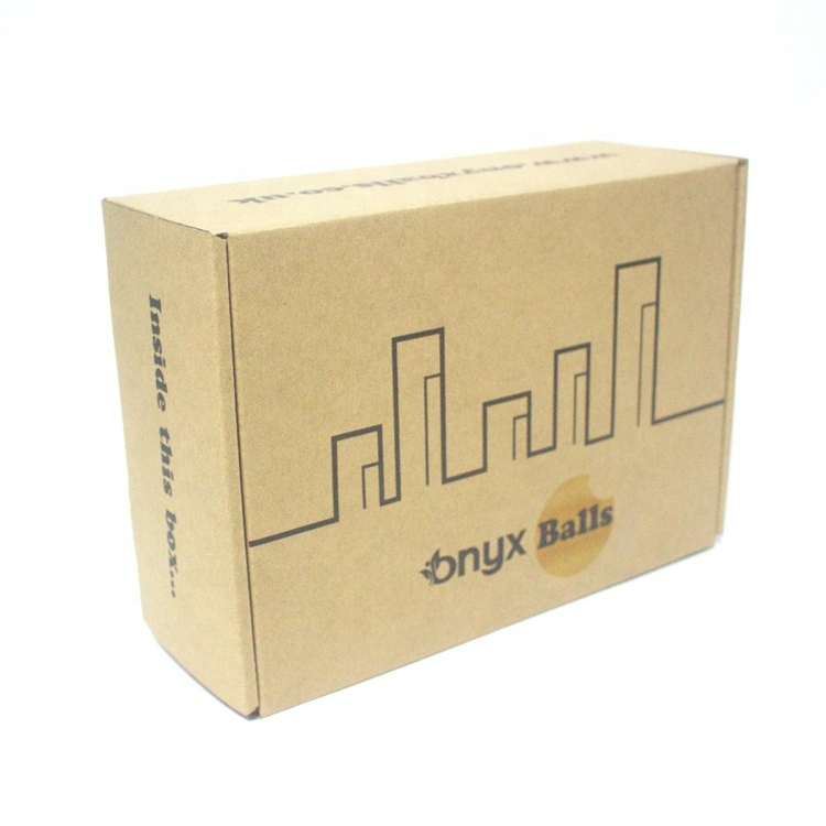 Eco-Friendly Durable Free Logo Design Custom Printed Cardboard Mailing Mailer Box