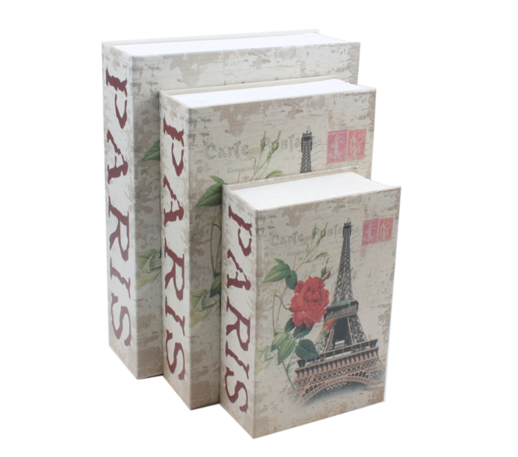 Custom Fake Book Shaped Box Magnetic Packaging Cardboard Storage Box Paper Carton Paper Gift Box