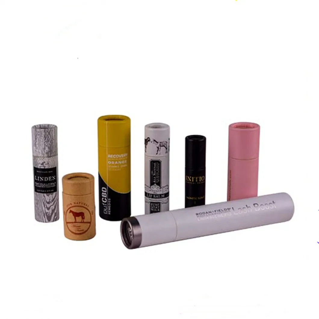 Hot Sale Small Round Wholesale Cylinder Box Custom Lipstick Cylinder Paper Cosmetics Paper Tube Incense Cylinder Box