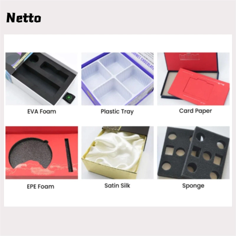 Factory Wholesale Good Price White Cardboard Box Drawer Jewelry Box Fold Book Shape Gift Packaging with Various Types of Boxes