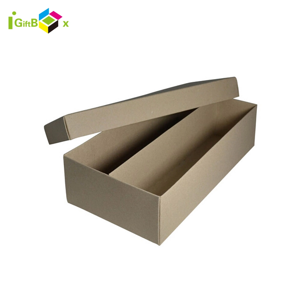 Custom Two Bottles of Wine Glass Cardboard Packaging Gift Box