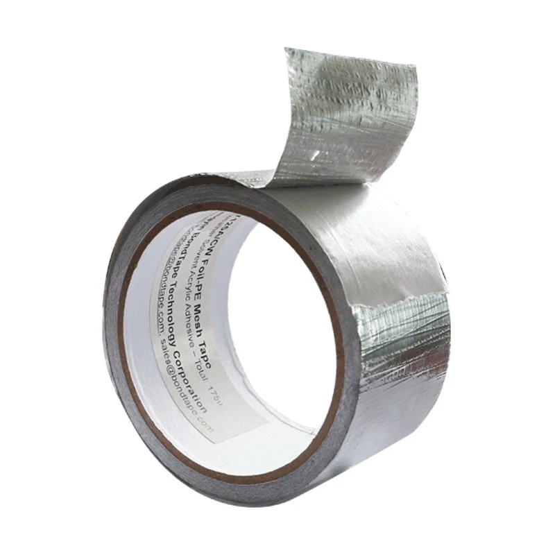 Factory Wholesale Unlined Paper Pure Composite Aluminium Silver Foil Washi Water Proof Adhesive Tape