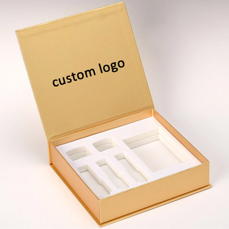 Custom Printing Logo Book Style Perfume Paper Gift Packaging Cardboard Paper Box