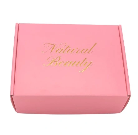 Wholesale Large Black Pink Cardboard Paper Mailing Apparel Box