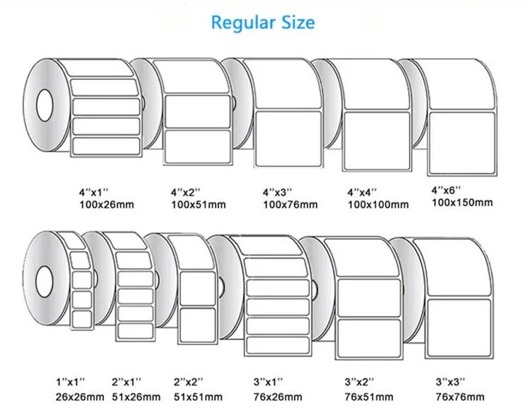 Factory Wholesale 4*6 Labels Thermal Sticker A6 Paper Shipping 4X6 Direct Thermal Label Roll