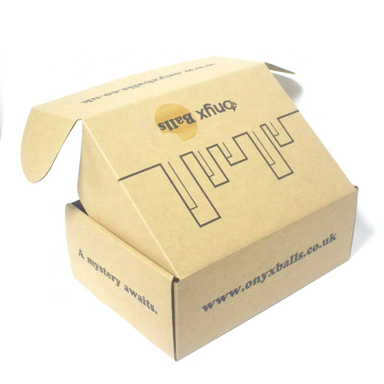 Eco-Friendly Durable Free Logo Design Custom Printed Cardboard Mailing Mailer Box