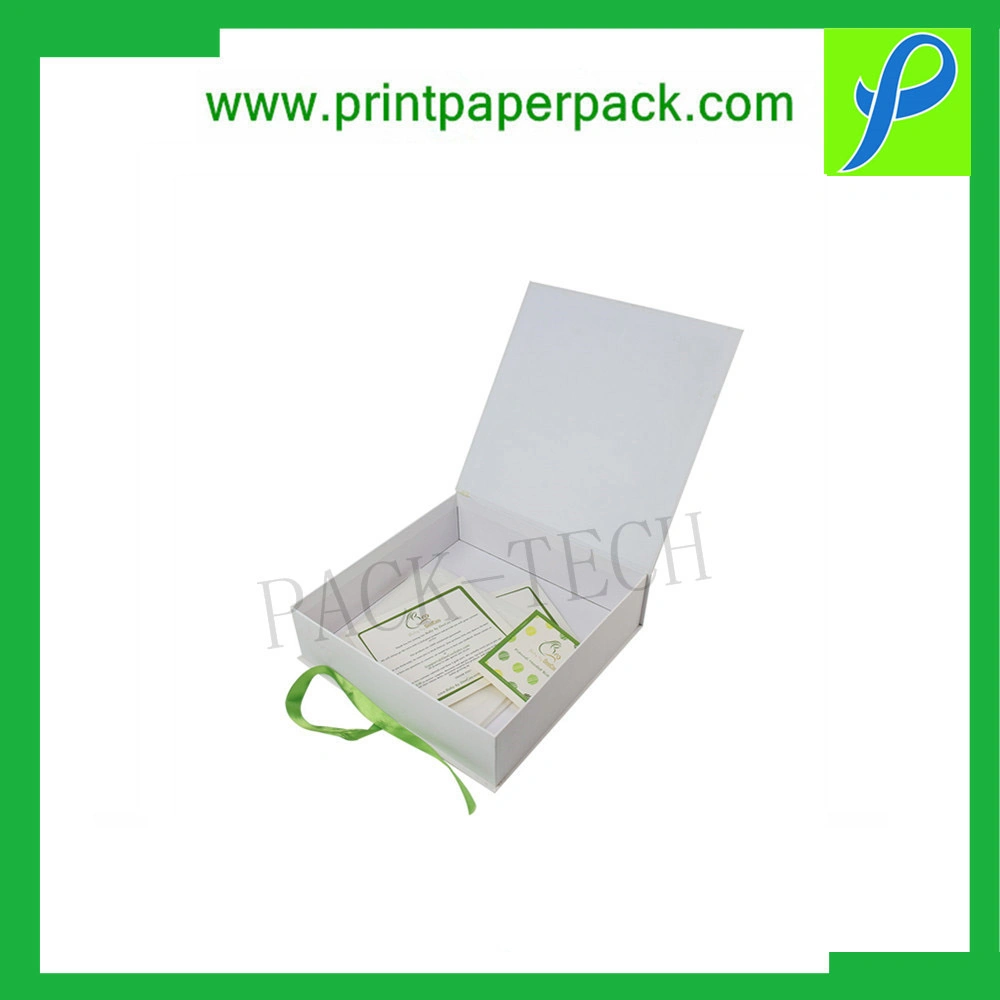 Luxury Paperboard Book Style Packaging Box Cardboard Magnetic Rigid Packing Box for Gift