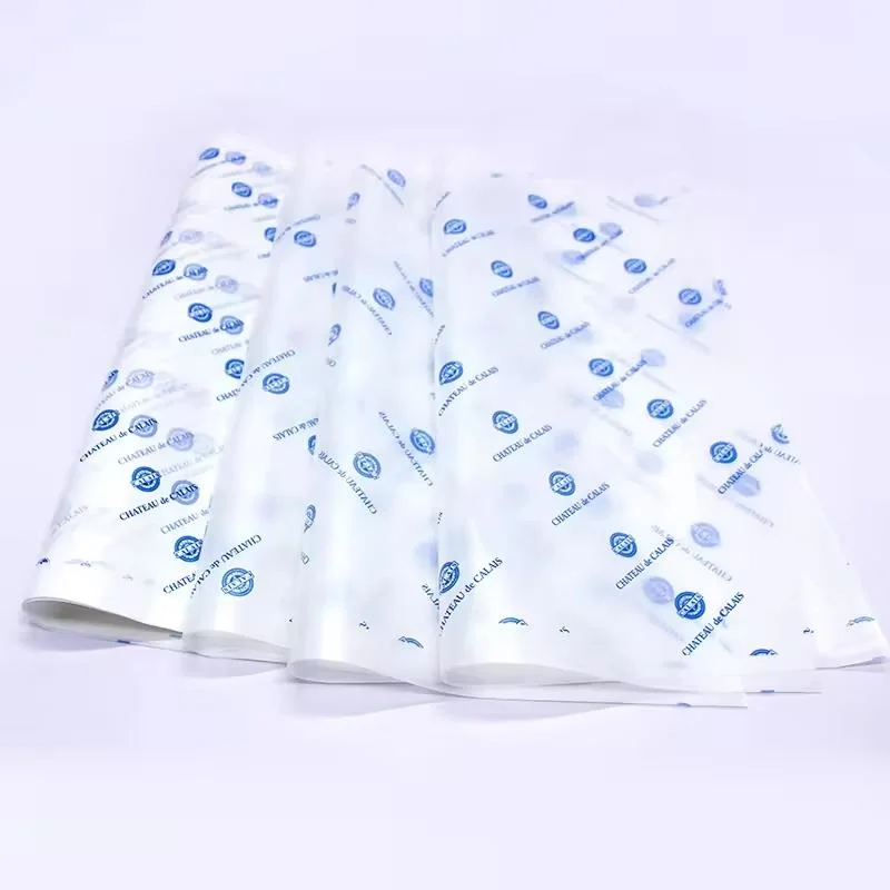 17GSM Recycled Custom Shoes Clothing Packaging Wrapping Silk Tissue Paper with Logo