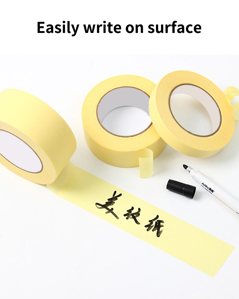 Wholesale Manufacturers Automotive Jumbo Roll Painting Labeling Packing Washi Masking Tape