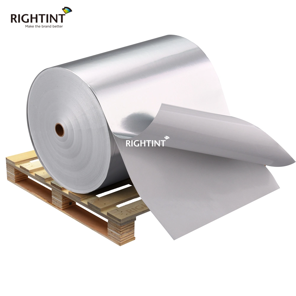 Self Adhesive Paper PP Synthetic Paper Label Raw Material Sticker Jumbo Rolls