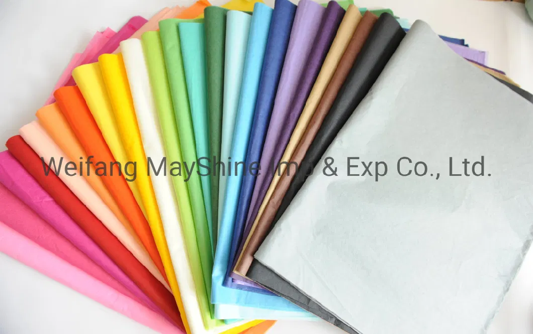 Biodegradable FSC Colorful Tissue Paper Gift Wrapping