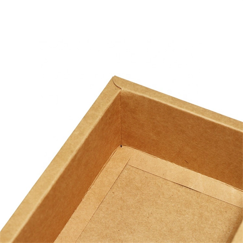 Wholesale Factory Sales Custom Size Cowhide Gift Card Paper Packaging Drawer Box Lower Cover Storage Packaging Box