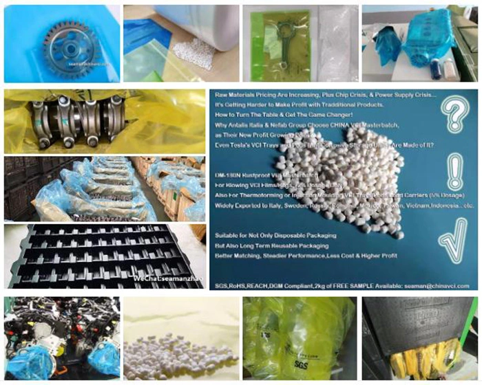 Corrosion Inhibiting Blowing, Extrusions, Injection Moulding Vci Masterbatch, High Value-Added Additive Vci Plastic Filler