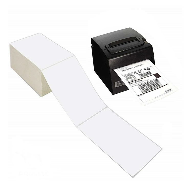 Factory Wholesale 4*6 Labels Thermal Sticker A6 Paper Shipping 4X6 Direct Thermal Label Roll