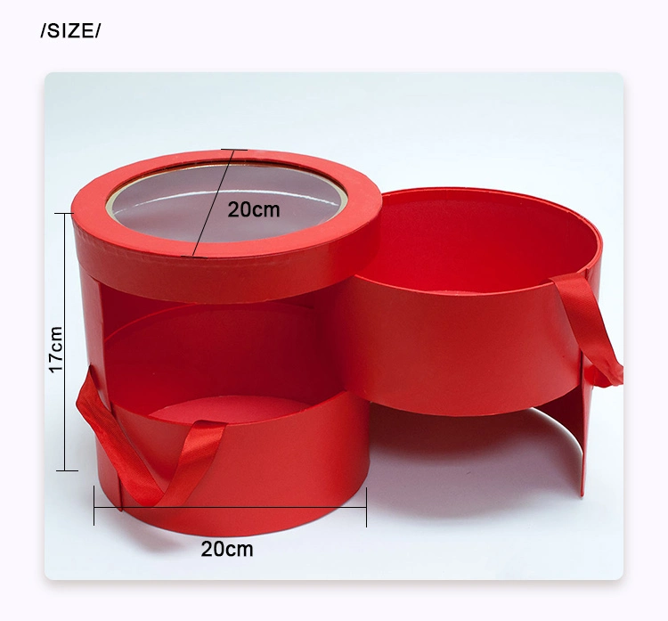 Round Box Large Round Gift Rigid Packaging Cardboard Box