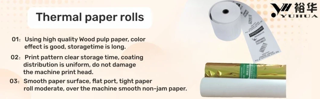 Oil Proof Waterproof Self Adhes Paper Roll Making Machine 100X150mm Thermal Sticker Paper