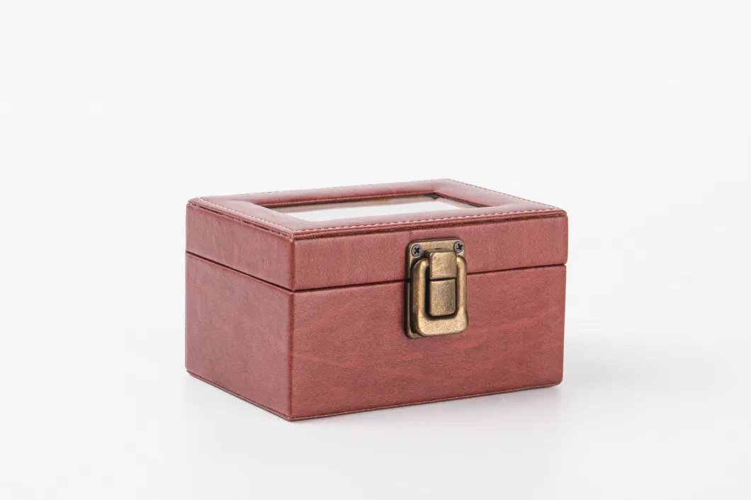 Home Decoration Accessories Woman Leather Decorative Storage Box Luxury for Jewelry