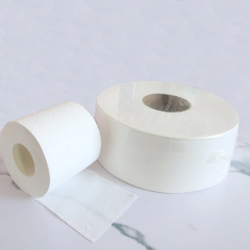 Manufacturers Custom Wood Pulp Cheap Color Hemp White Wholesale Sanitary Paper 2/3 Layer Rolled Bamboo Toilet Paper