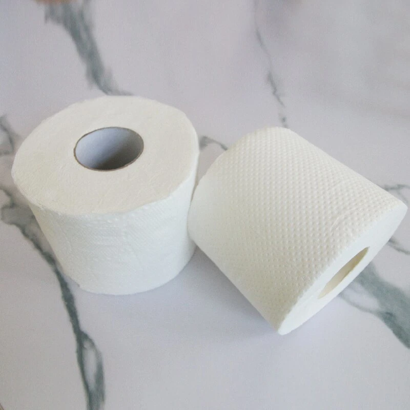 Manufacturers Custom Wood Pulp Cheap Color Hemp White Wholesale Sanitary Paper 2/3 Layer Rolled Bamboo Toilet Paper