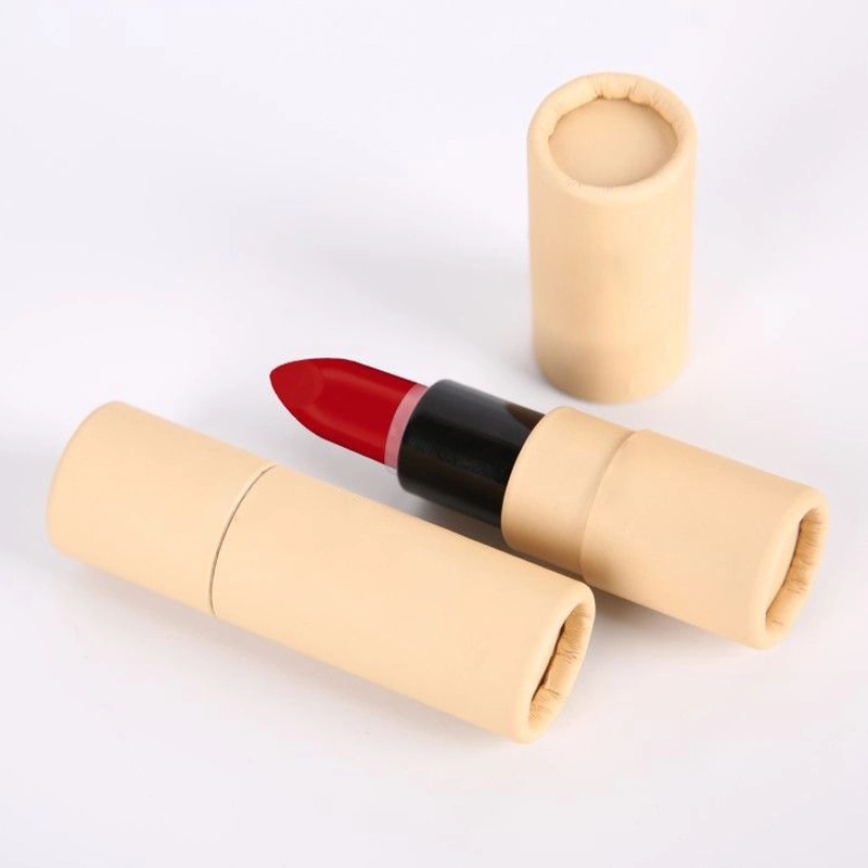 10ml 30ml 50ml Cosmetic Packaging Recycled Kraft Cardboard White Brown Black Paper Tube for Essential Oil Bottle