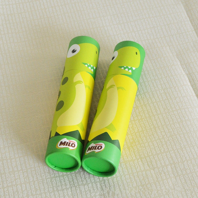 Custom Colorful Thin Long Cylinder Tube Small Cardboard Incense Stick Packaging Box