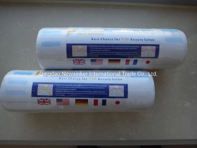 The Hairdressing Disposable Tissue Neck Paper with Neck for Barber Ruffles Paper