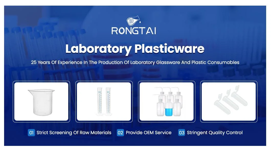 Rongtai Double Slide Mailer Manufacturers Cardboard Microscope Slide Mailers China Lab PP Material Plastic Mailers