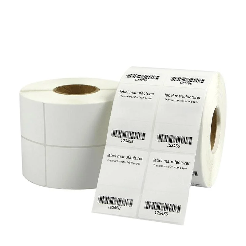 White Label Products Integrated Label Shipping Label 2.25 X 1.25 Thermal Printer Waterproof Sticker Paper Roll