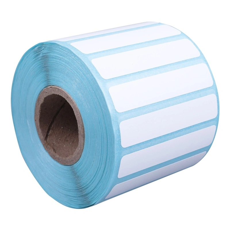 Wholesale Blank White Custom Printing Direct Thermal Barcode Paper Labels Sticker Rolls