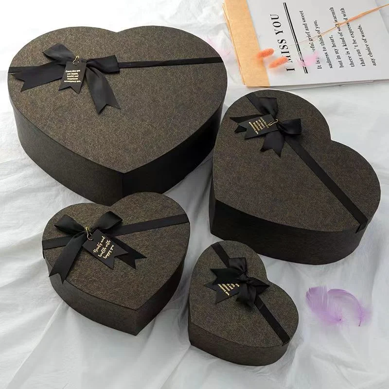 Love Box Heart Shape Packaging Box Gift Jewelry Perfume Box Advanced Exquisite Gift Box Wholesale Custom Luxury Custom Printed Logo