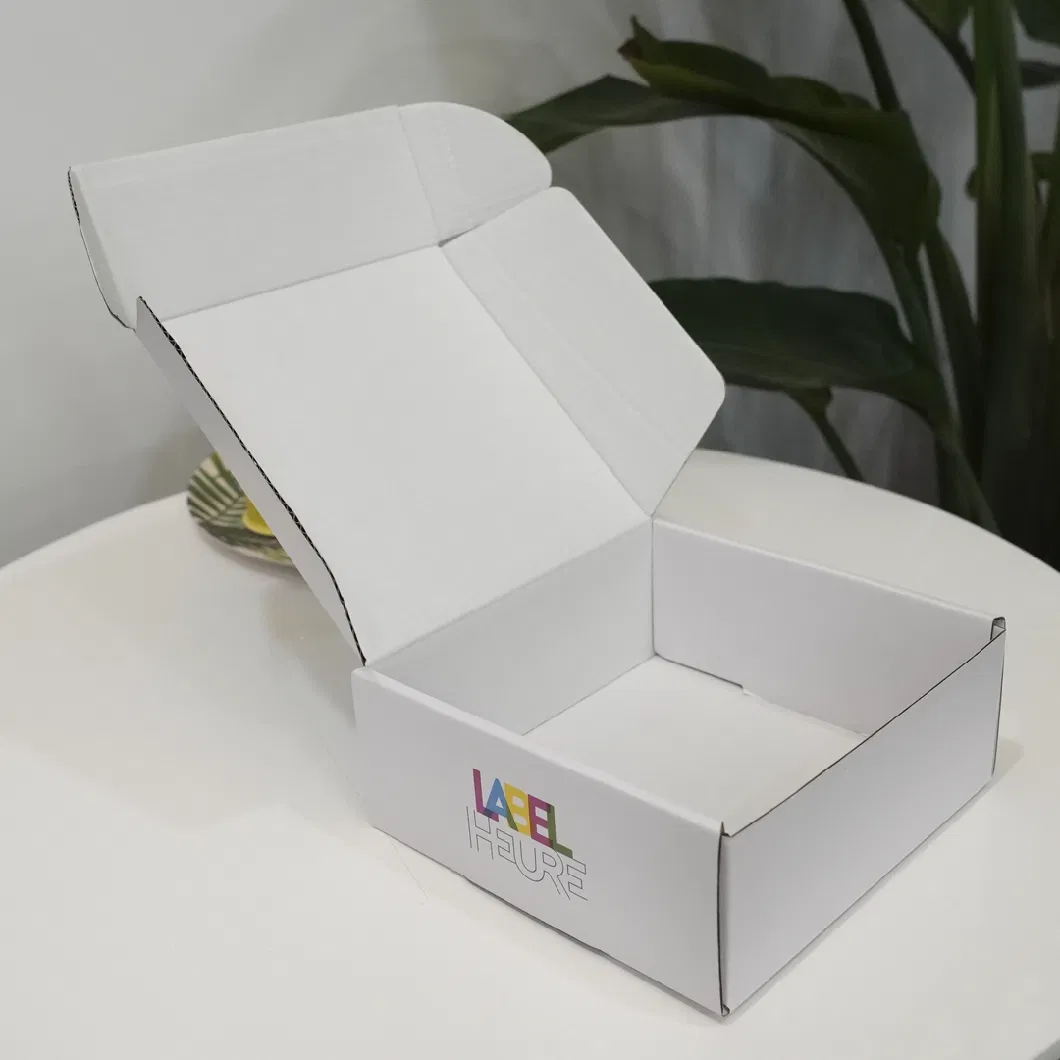 Customized Product Packaging Small White Box Packaging, Plain White Paper Box