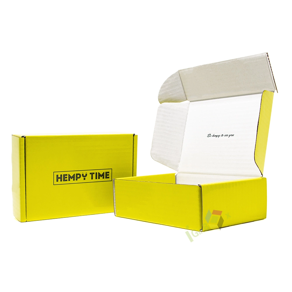 Customize Logo Print Large and Small Clothing Mailer Box Kraft Corrugated Packaging Shipping Box