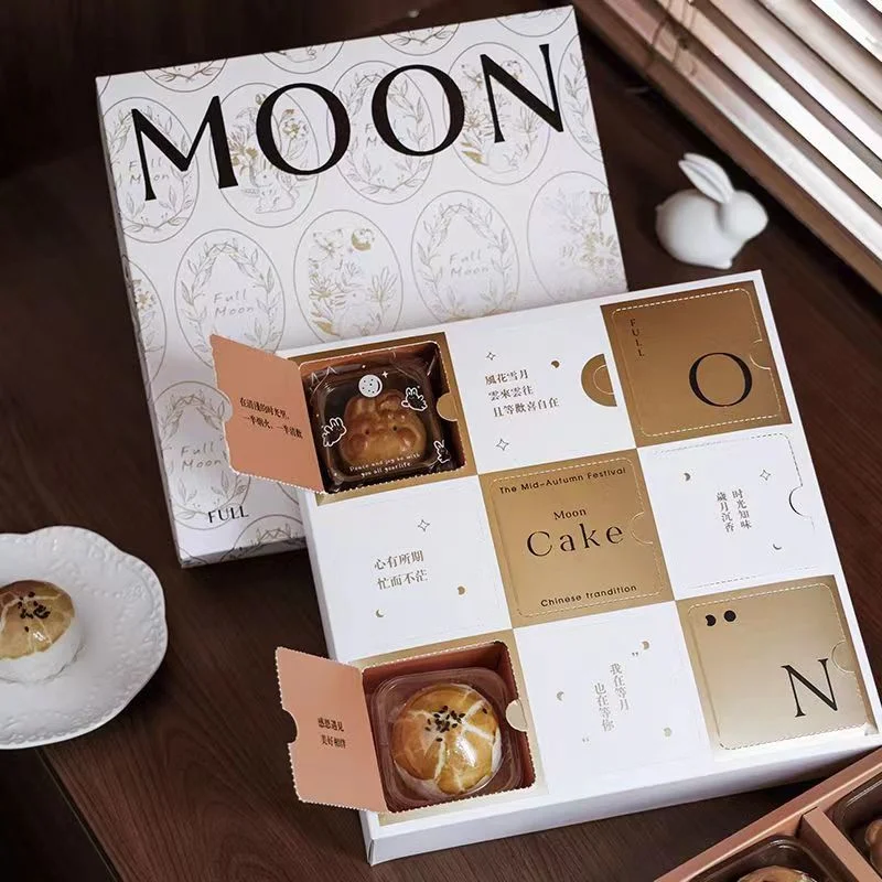 Luxury Book Shape Christmas Gift Box Paper Packaging Chocolate Paper Box Toy Box Cosmetic Blind Box Cardboard Bracelet Ring Earring Necklace Blind Box