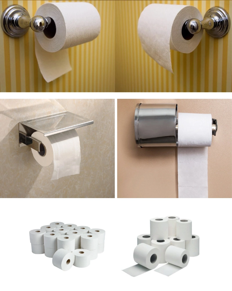 Wholesale Eco-Friendly Unbleached Recycled Tissue Toilet Paper