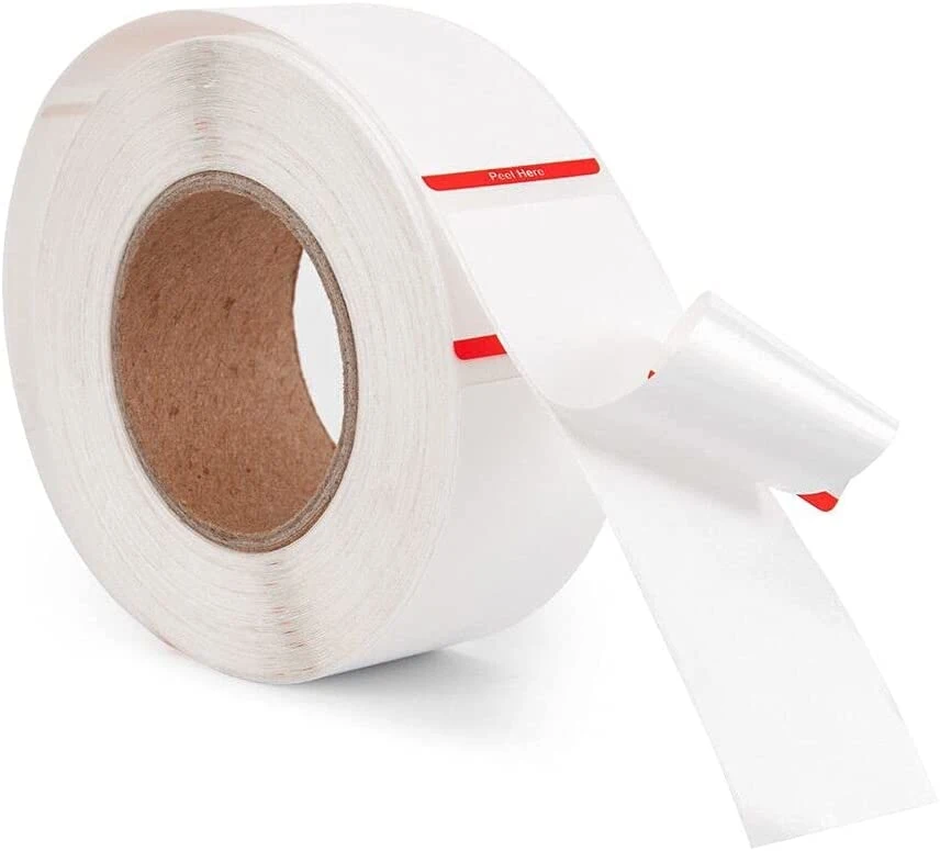 White Label Products Integrated Label Shipping Label 2.25 X 1.25 Thermal Printer Waterproof Sticker Paper Roll