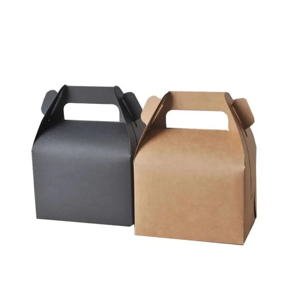 Custom Eco Friendly Cake Box Packaging Folding Food Paper Box