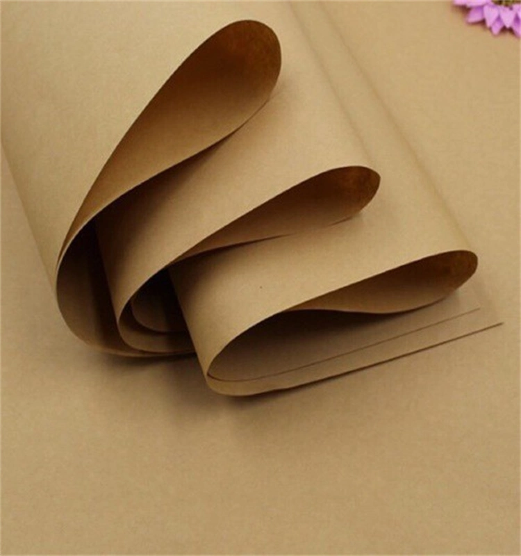 DIY Crafts, Gift Packaging or Gift Box Packaging Use Brown Kraft Packing Paper