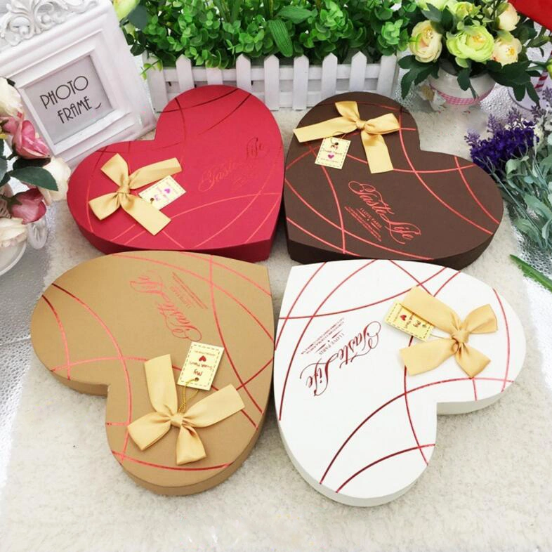 Love Candy Box DIY Chocolate Heart-Shaped Gift Blister Box