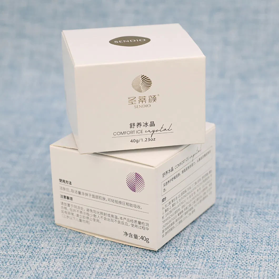 Tissue Paper and Sticker, Cosmetic Shipping Boxes Packaging Paper Logo Small Mailing Box