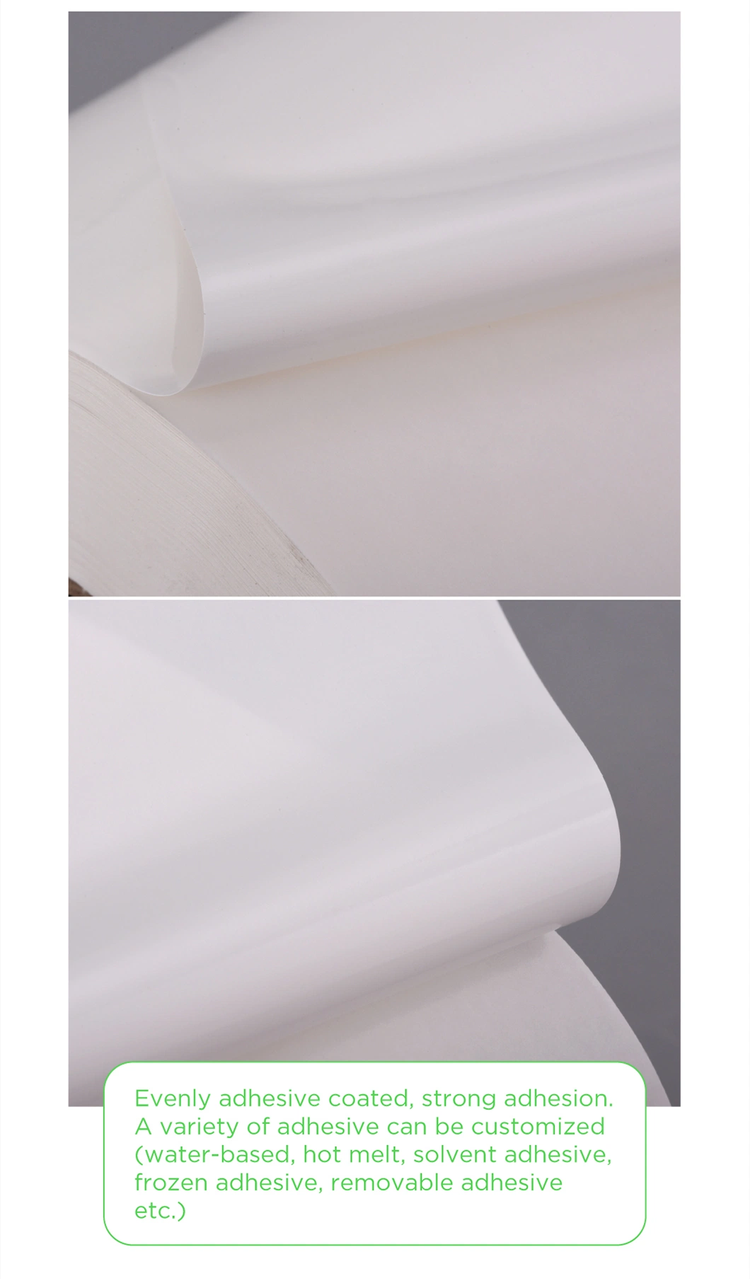 China Wholesale 2ml vial Flexographic Printing Rightint Carton OEM label jumbo roll